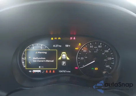 2021 Nissan Kicks Sr Xtronic Cvt z USA, uszkodzony, nr VIN 3N1CP5DV1ML509277